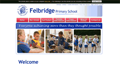 Desktop Screenshot of felbridgeprimary.com